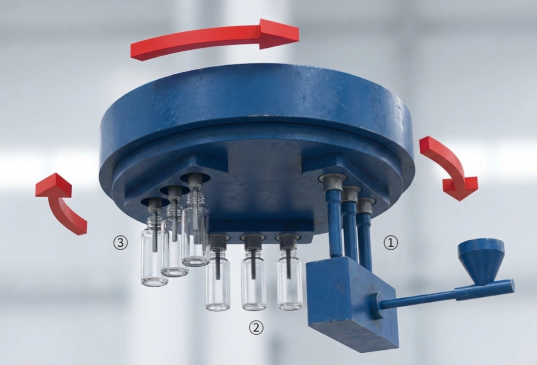 3-Station ISBM Machine Mold