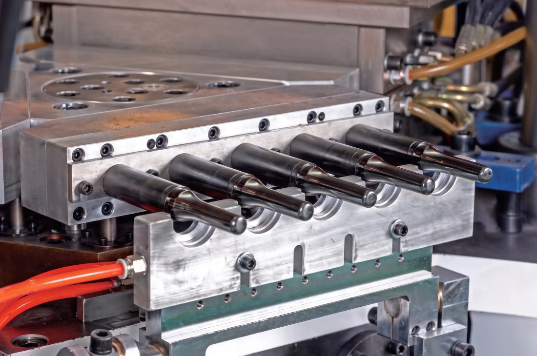 IBM machine mould precision components complete assembly
