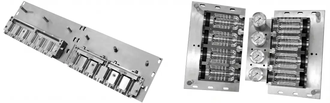 High precision aluminum blowing molds for cosmetics